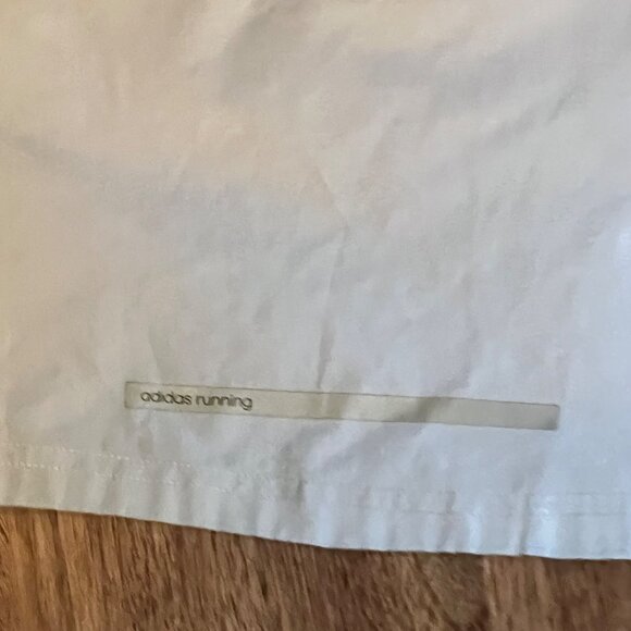 Adidas Climalite Gray Running Shorts 7" Reflective Stripe Lined Drawstring Large - Picture 3 of 7